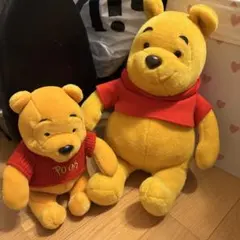 ディズニー くまのプーさん ティガー ぬいぐるみ 2体セット - メルカリ