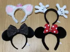 ディズニー カチューシャ 3点セット - メルカリ