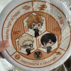 ハイキュー!! からすの高校 くら寿司 限定 寿司皿 烏野高校　プレート