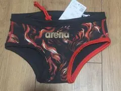 ほ524 arena パイナップル柄 競泳水着 Oトレーニングスパッツ プール 