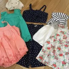 80サイズ　未使用含む夏物お得な９点セット☆美品☆