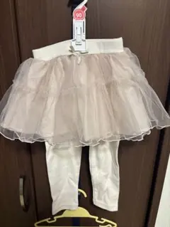 チュールスカート付きレギンス 90
