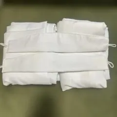 ホワイト ポリエステル ドレープカーテン