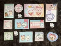 ちいかわ　モモンガ＆古本屋　ステッカー類まとめ売り
