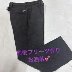 ビームスゴルフパープルレーベル秋冬スリムフィットパンツ44