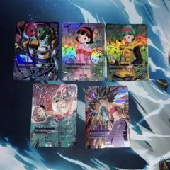 アニバーサリーセット　ビーデル　パラレル4枚 フュージョンワールド アニバーサリーセット ビーデル スパコン