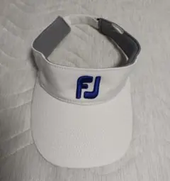 ★フットジョイ★FootJoy サンバイザー ホワイト× ブルー