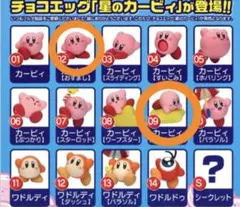 カービィ フィギュア 2体セット　チョコエッグ