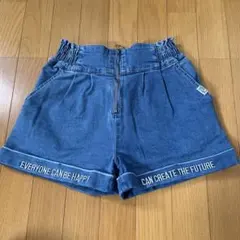 デニムショートパンツ