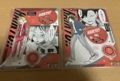 ハイキュー　キャラパネル軍団アクリルスタンドEx ファンパーク孤爪研磨　黒尾鉄朗