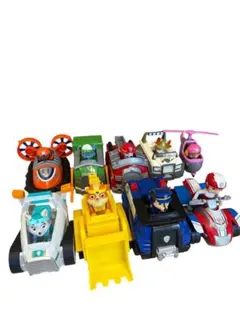 パウ・パトロール ベーシックビークル9台セット