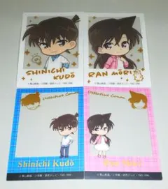 名探偵コナン　毛利蘭　工藤新一　クリアカード　ステッカー　まとめ売り　16点