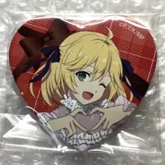 転生王女と天才令嬢の魔法革命 バレンタイン ハート缶バッジ アニスフィア