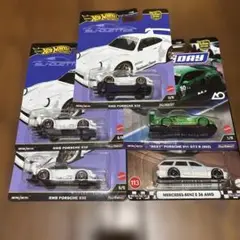 Hot Wheels ミニカーセット RWBポルシェ930 他　ホットウィール