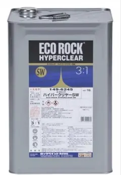 ロックペイント エコロック ハイパークリヤーLW 16L - メルカリ