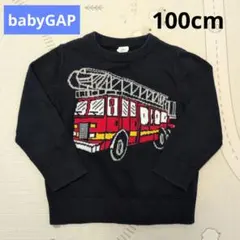 babyGAP♡消防車柄セーター 100cm 3歳