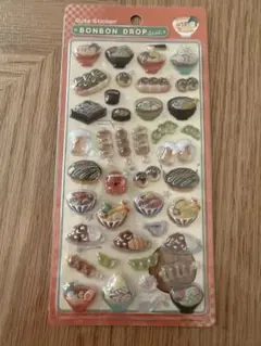 正規品　ボンボンドロップシール　和柄　日本食