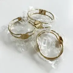 バングル　ブレスレット　パーツ　3個