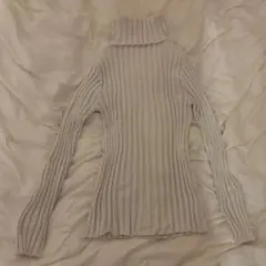 タートルネック ニット