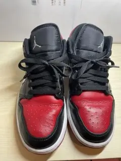 Air Jordan 1 Low BRED TOE 27