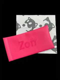 新品未使用　匿名配送　Zoff ソフト メガネケース　ピンク