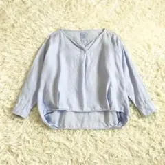 アーバンリサーチドアーズ ハードマンズリネンバックタックプルオーバー