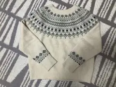 UNIQLO ノルディック柄セーター 130