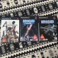 PS2 バイオハザードアウトブレイク　3本セット