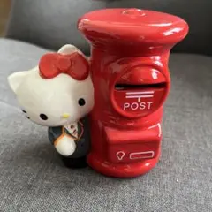Hello Kitty 郵便ポスト型 貯金箱