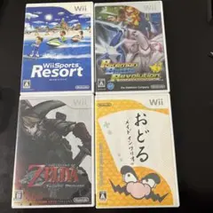 Wii ゲームソフト 4本セット