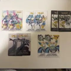 ポケモン 初音ミク ポケミクライブ ららぽーと特典 クリアカード 全5種 10枚
