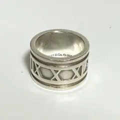 Tiffany&co. ティファニー　アトラス　ワイド　リング　シルバー　925のサムネイル