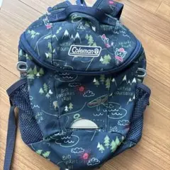 Coleman ネイビー リュック 子供　キャンプマップ