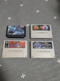 SFC、FC ゲームソフト 4本セット