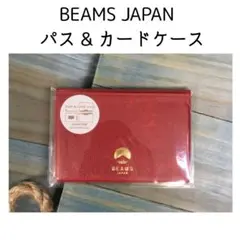新品 ビームスジャパン BEAMS JAPAN パスケース カードケース 富士山