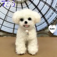 736♥︎トイプードル・羊毛フェルト❣️のサムネイル