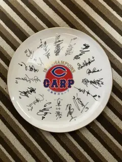 1975 CHAMPIONS CARP サイン入りプレート