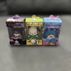 サンリオキャラクターズ パッケージフィギュア クロミ ポチャッコ タキシードサム