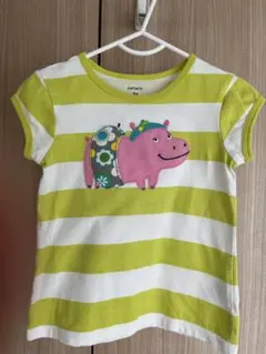 carter's ストライプ Tシャツ 3T カバのサムネイル