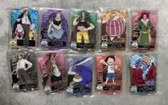 ワンピース 一番くじ 赤髪海賊団 H賞 10点セット ホロ加工入り