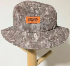 ユニバーサルオーバーオール　総柄バケットハット　帽子　アウトドア　57~59㎝