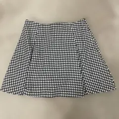 GRL ハウンドトゥース柄 ミニスカートMサイズ