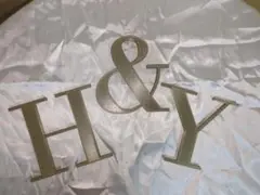他文字も承ります！立体オブジェ「H」「＆」「Y」セット