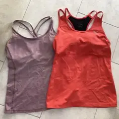 タンクトップ （カップ付き）2枚セット　Mザイズ　PUMA