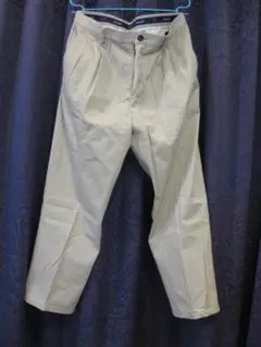 ドッカーズ　DOCKERS　ツータック　チノパン　ベージュ　34