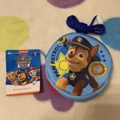 パウパト コインケース 紐付き ひも付き 青 ブルー