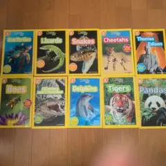 National Geographic Kids レベル1 の全46冊絵本 洋書 - メルカリ