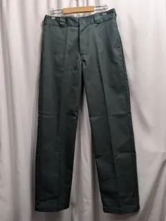 美品 ディッキーズ 874 ワークパンツハンターグリーン 32/S相当