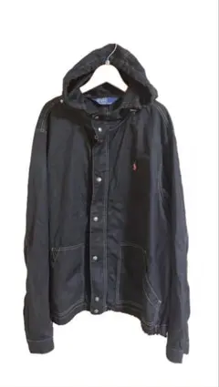 Polo Ralph Lauren フード付きジャケット XL ブラック