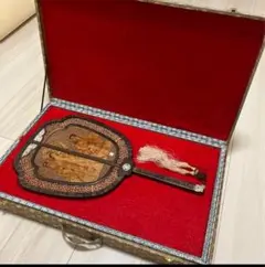 ♦中国古玩 楼閣 龍 漢詩刻紋入 老硯 古硯 古玩 文房四宝 古美術品 骨董品 5_Fotor.jpg